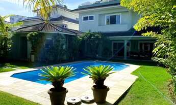 Imagem 1: Casa no Cristal Lake, Barra da Tijuca, 5 suítes, piscina, 4 vagas