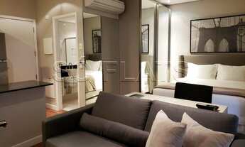 Imagem 2: Apartamento tipo studio de alto padrão na Vila Olímpia disponível locação 42m²