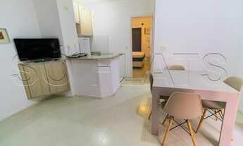 Imagem 2: Flat Personal para locação próximo do comércio em Moema com 42m² e 1 dormitório