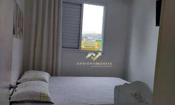 Imagem 2: Apartamento com 3 dormitórios à venda, 63 m² por R$ 250.000,00 - Jardim Santo André - Sant