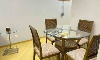 Imagem 4: Apartamento mobiliado com 1 dormitório para alugar, 40 m² com vaga e lazer com piscina, ac