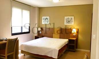 Imagem 5: Flat totalmente mobiliado em Moema ao lado da Av Ibirapuera e próximo do Metrô Moema