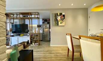 Imagem 5: OPORTUNIDADE ÚNICA! LUXUOSO APARTAMENTO 2 SUÍTES + LAVABO, VAR. GOURMET, COND. RESORT COMP