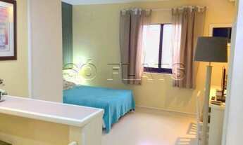 Imagem 5: Flat 50m da Avenida Ibirapuera para locação totalmente mobiliado com 1 dormitório