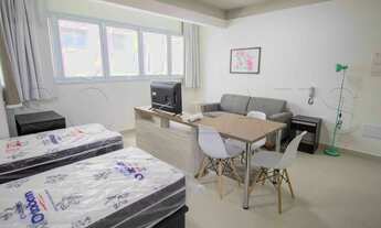 Imagem 4: Flat para locação no Atrium Augusta, contendo 24m², 1 dormitório e 1 vaga de garagem