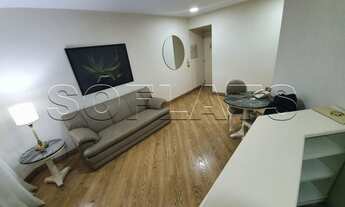 Imagem 7: Mobiliado com serviços a alguns passos da Avenida Paulista com 48m², cozinha completa sem