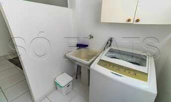 Imagem 6: Flat para locação no Roma Palace contendo 49m², 1 dormitório e 1 vaga de garagem