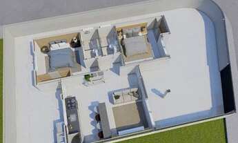 Imagem 2: Casa para venda possui 67 metros quadrados com 2 quartos em Balneário Gaivota - Itanhaém