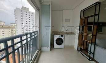 Imagem 7: Residencial disponível para locação no bairro do Brooklin, contendo 1 dormitório e 1 vaga