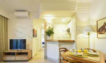 Imagem 5: Flat mobiliado no Itam Bibi com 1x dorm com vista para Avenida Faria Lima. Com entrada ime