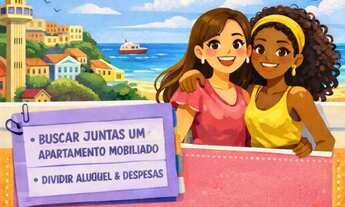 Imagem: Procuro moça para dividir AP ou casa mobiliada