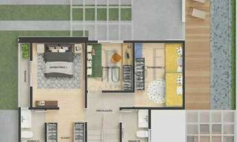 Imagem 5: Casa com 3 quartos à venda, 113 m² por R$ 870.000 - Condomínio Vila Flora - Votorantim/SP