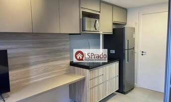 Imagem 2: Apartamento com 1 dormitório para alugar, 26 m² por R$ 2.519,19/mês - Liberdade - São Paul