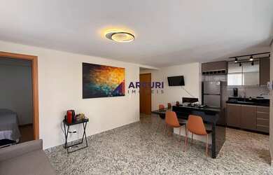 Imagem 3: Apartamento 02 suítes semi mobiliado Lourdes (BH) - Locação