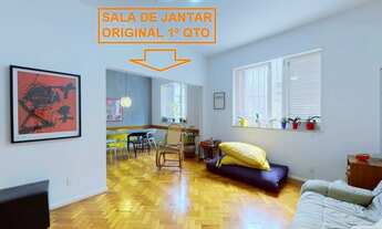 Imagem 5: Apartamento para venda com 96 metros quadrados com 3 quartos em Lagoa - Rio de Janeiro - R