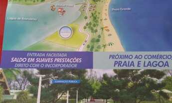 Imagem 2: ARRAIAL DO CABO, LOTES FINANCIADOS EM 43 MESES ENTRE A LAGOA E O MAR. AO LADO DE COMÉRCIO