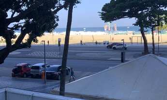 Imagem 5: Excelente apartamento frontal ao mar de Copacabana com 132 m2 sendo 3 quantos 1 suite dep