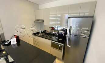 Imagem 6: Apto com uma mobília refinada e uma localização privilegiada próx ao Shopping JK Iguatemi