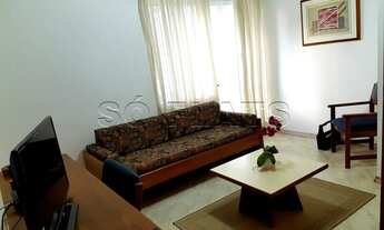 Imagem 3: Apartamento totalmente mobiliado e com serviços no Jardim Paulista