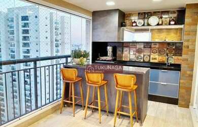 Imagem 4: Apartamento Cidade Maia com 3 suítes à venda, 122 m² por R$ 1.480.000 - Jardim Flor da Mon