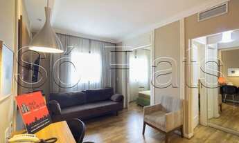 Imagem 2: Flat mobiliado nos Jardins próximo a Avenida Paulista, Museu do Masp e FGV