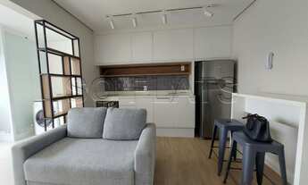 Imagem 2: Residencial disponível para locação no bairro do Brooklin, contendo 1 dormitório e 1 vaga