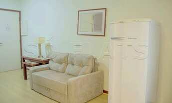 Imagem 4: Flat p/ Locação na Bela Vista com 1x dorm 48m², Massis Five Stars com vaga de garagem e la