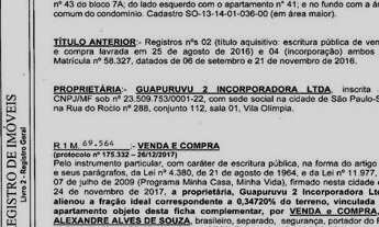 Imagem 4: Apartamento com 2 dormitórios à venda, 42 m² por R$ 72.600,20 - Conjunto Residencial Arare