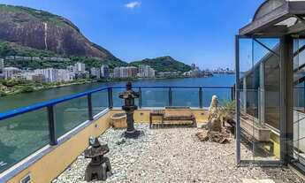 Imagem 5: Cobertura duplex, reformada, 4 quartos sendo 4 suítes, com vista livre para a lagoa