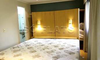 Imagem 7: Fla proximo a Av. Helio Pellegrino e Pq do Ibirapuera, totalmente mobiliado. Consulte-nos!