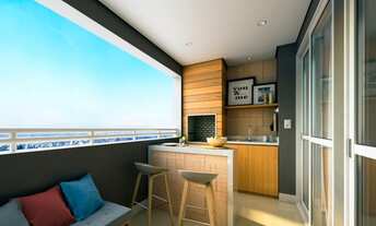 Imagem 2: Apartamento para venda tem 65 metros quadrados com 2 quartos em Vila Curuçá - Santo André