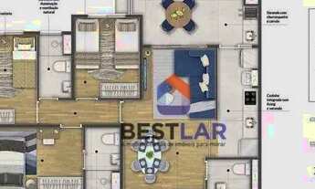 Imagem 2: Apartamento com 3 dormitórios à venda, 79 m² por R$ 649.358,00 - Granja Viana - Cotia/SP