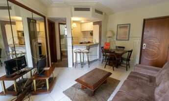 Imagem 2: Flat mobiliado no Itam Bibi com 1x dorm com vista para Avenida Faria Lima. Consulte-nos