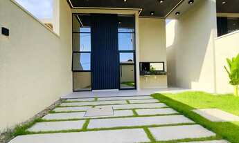 Imagem 2: Casa em Rua Privativa de 3 Suítes á 4min do Shopping Eusébio com Acabamento de primeira