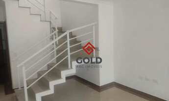 Imagem 2: Sobrado com 3 dormitórios para alugar, 128 m² por R$ 5.090,00/mês - Jardim - Santo André/S