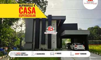 Imagem: Casa Alphaville 4 com 3 Suítes sendo 01