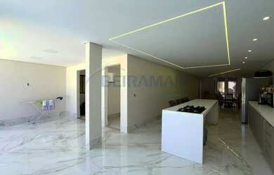 Imagem 6: Casa Moderna com Design Clean e Piscina Privativa em Condomínio Fechado Colônia Agrícola