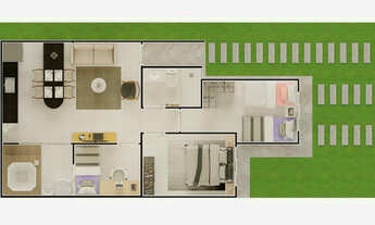 Imagem 6: ECHER Viva Cristo Rei 2 Quartos