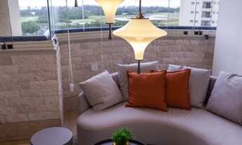 Imagem 5: Riserva Uno mobiliado. Apartamento para aluguel e venda tem 333 metros quadrados com 4 qua