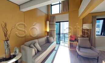 Imagem 4: Flat no International Duplex para locação, contendo 65m², 2 dormitórios e 2 vagas de garag