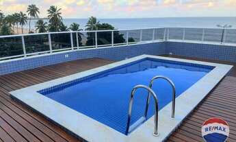 Imagem 2: Flat com 1 quarto à venda, 39 m² por R$ 330.000 a beira mar de Cabo Branco - João Pessoa/P