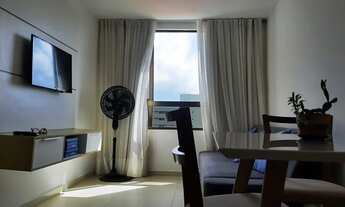 Imagem 2: Apartamento para aluguel mobiliado 2 quartos no Cabo Branco - João Pessoa