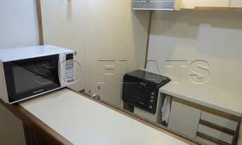 Imagem 6: Flat com 1 dormitório, quarto e sala separados, flat ao lado do Colégio Dante Alighieri