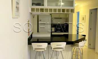 Imagem 7: Excelente flat com 2 dormitórios com vista para Rua mais badalada do Itaim Bibi