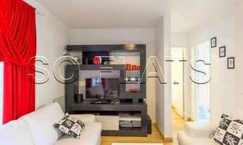 Imagem 2: Flat com 1 dorm e 1 vaga nos Jardins para locação com entrada imediata