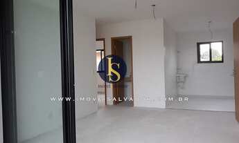 Imagem 4: Apartamento à Venda com 2 Suítes, NOVO em Buraquinho. Condomínio Fechado. 1 andar . Nascen