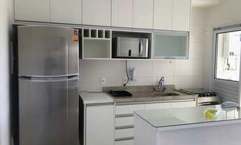 Imagem 5: Apartamento para aluguel com 50m², semi mobiliado, andar alto, varanda com vidro - Hit Alp