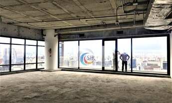 Imagem 7: Laje comercial de 1370 m², 38 vagas de garagem, 12 banheiros, pé direito duplo, ar condici