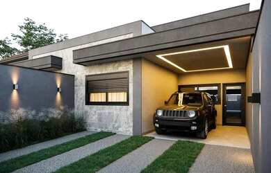 Imagem 2: Casa Nova para Venda em Goiânia, JARDIM ATLANTICO, 3 dormitórios, 3 suítes, 4 banheiros, 4