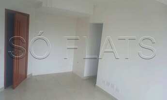 Imagem 2: Flat no Morumbi Business para locação contendo 34m², 1 dormitório e 1 vaga. Sem mobília